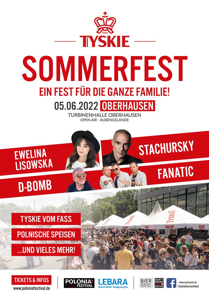 Tyskie-Sommerfest-Poster-Turbinenhalle-2022
